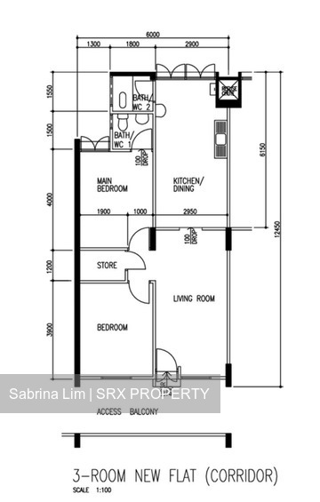 Blk 418 Bedok North Avenue 2 (Bedok), HDB 3 Rooms #220225141